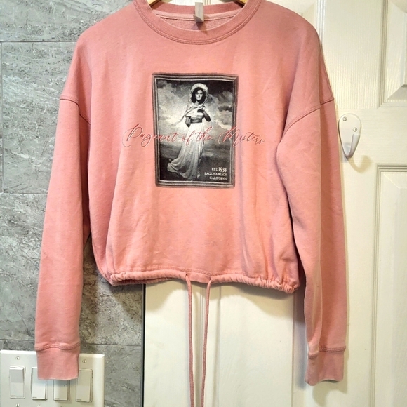 laguna beach Sweaters - RARE Pagent of the Masters pink sweater
